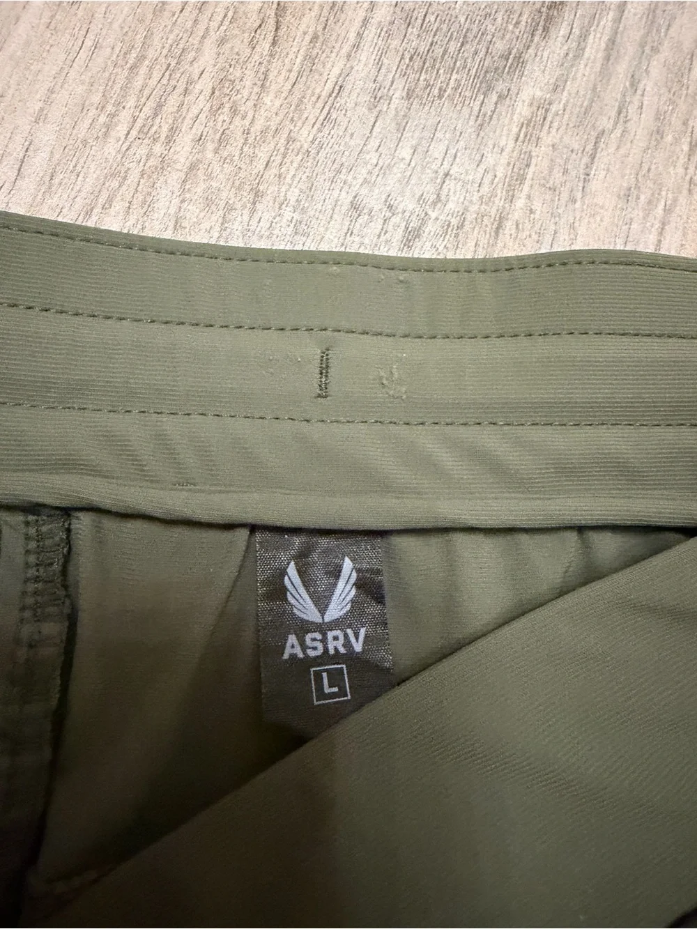ASRV DSG-0751 TETRA-LITE® 5" LINERLESS SHORT OLIVE - Picture 7 of 8